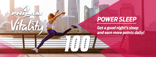 Philam Vitality 100: Power Sleep Daily Points