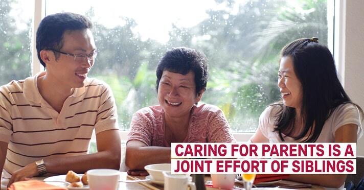 Caring for Parents Is a Tag Team Effort