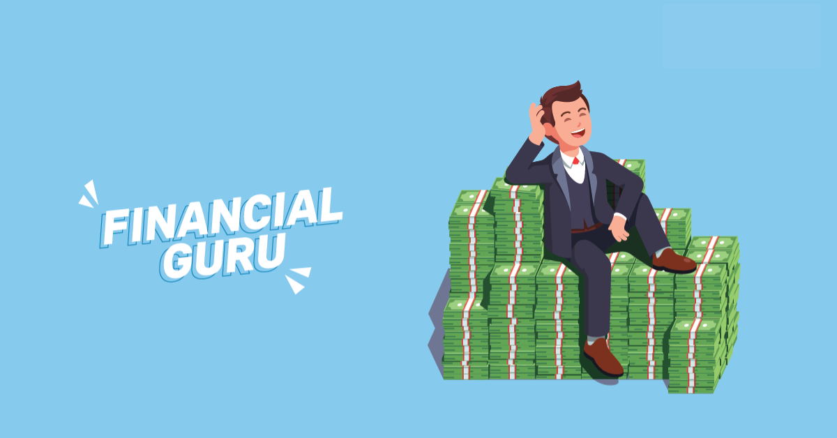 an image depicting a financial guru