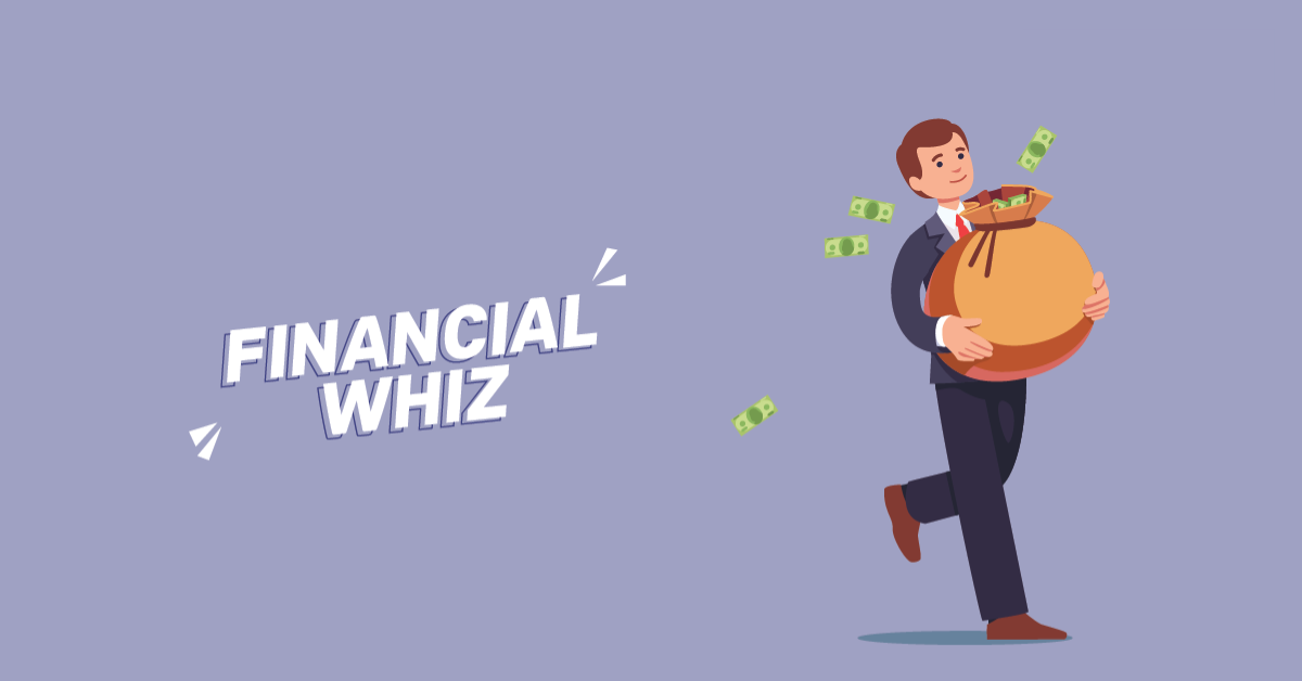 an image depicting a financial whiz
