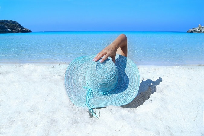 Lazing around on the sands of Boracay or Bali all day, all night.