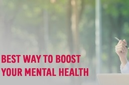 What’s the best way to boost your mental health?