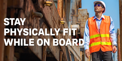 How to Stay Physically Fit While On Board